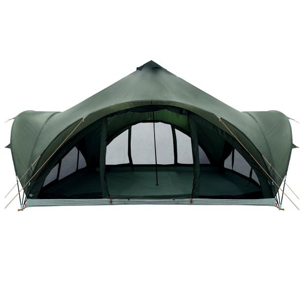 Tipi Zelt 18,0 Personen Armeegrün Polyester und Stahl