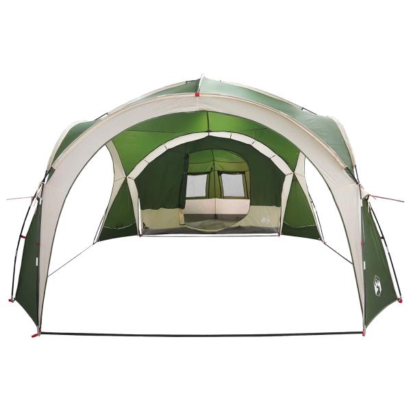 Seitenzelt Grün 643 x 408 x 260 cm Polyester und Stahl