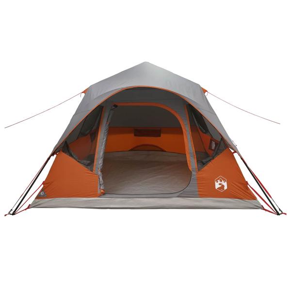 Sofort Zelt Grau und Orange 305 x 275 x 190 cm