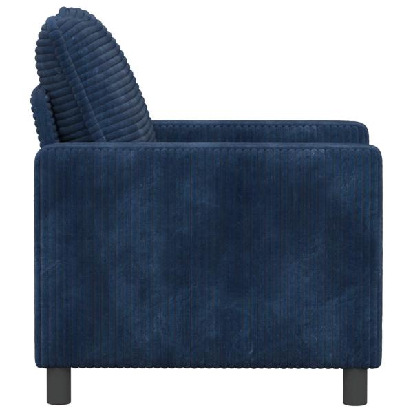 Sofa Marineblau 76 x 81 x 87,5 cm Polyester