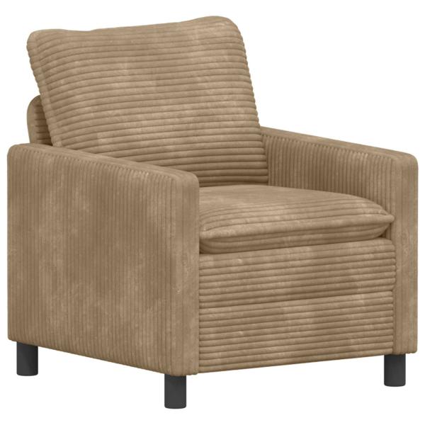 Sofa Taupe 76 x 81 x 87,5 cm Polyester