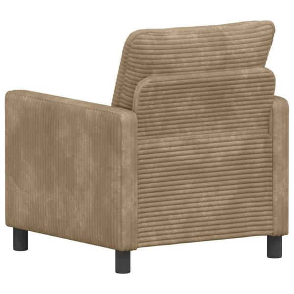 Sofa Taupe 76 x 81 x 87,5 cm Polyester
