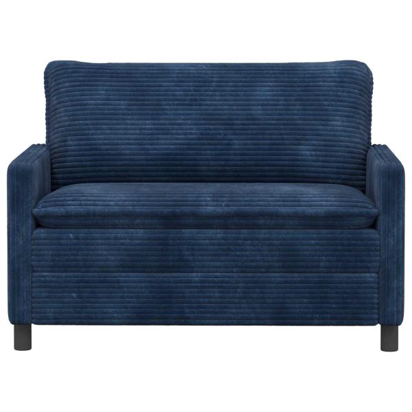 Sofa Marineblau 126 x 81 x 87,5 cm Polyester