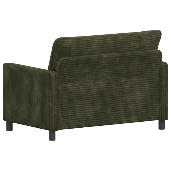Sofa Grün 126 x 81 x 87,5 cm Polyester