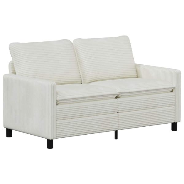 Sofa Creme 156 x 81 x 87,5 cm Polyester