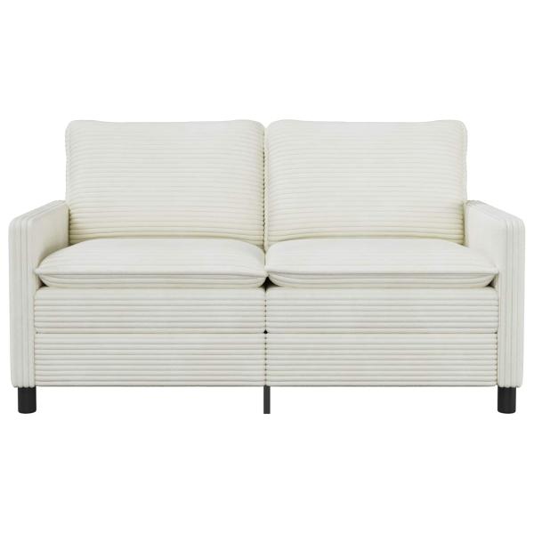 Sofa Creme 156 x 81 x 87,5 cm Polyester