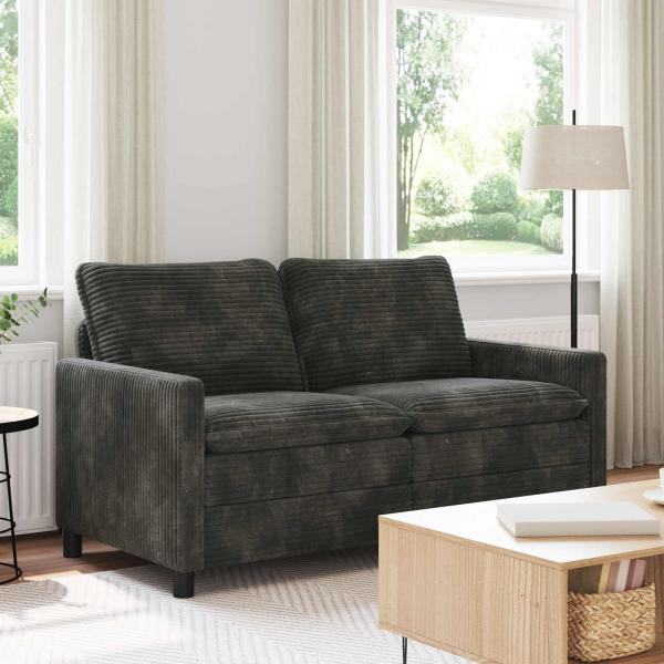 ARDEBO.de - Sofa Anthrazit 156 x 81 x 87,5 cm Polyester
