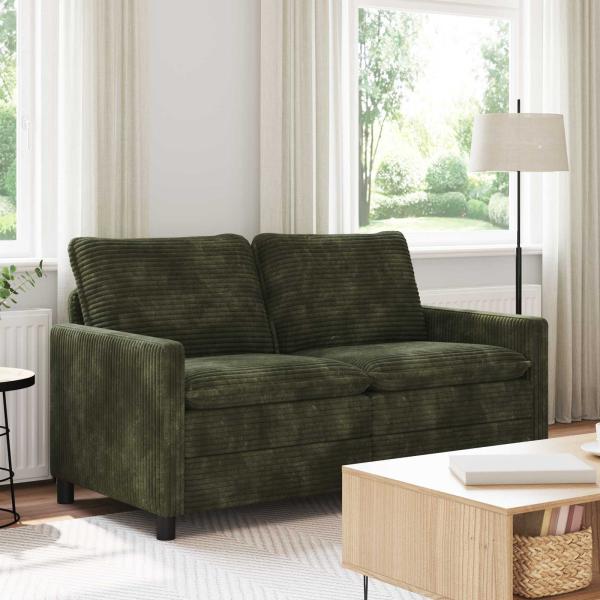 ARDEBO.de - Sofa Grün 156 x 81 x 87,5 cm Polyester