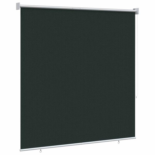 Außenrollo 90% UV-Block Dunkelgrün 160 x 230 cm HDPE
