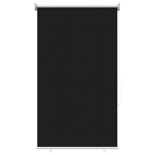 Außenrollo 90% UV-Block Schwarz 80 x 140 cm HDPE