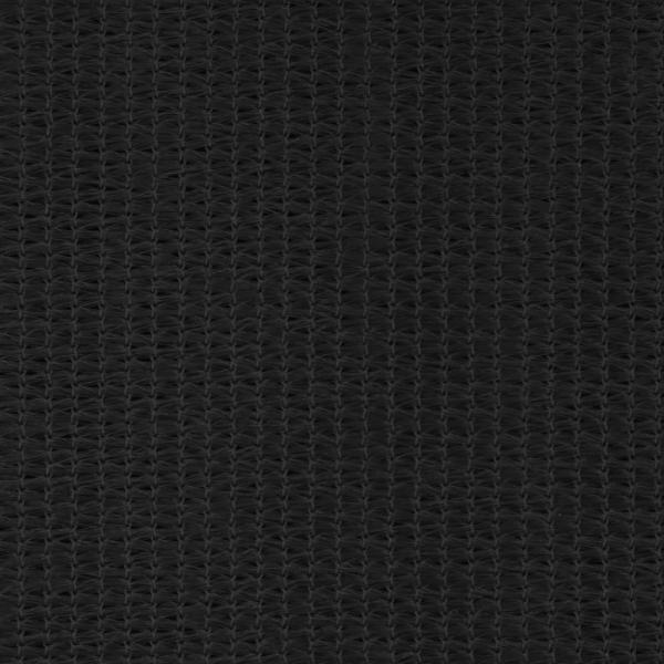 Außenrollo 90% UV-Block Schwarz 200 x 140 cm HDPE