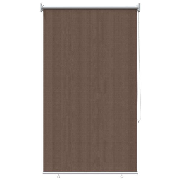 Außenrollo 90% UV-Block Taupe 60 x 140 cm HDPE