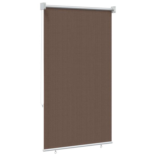 Außenrollo 90% UV-Block Taupe 60 x 140 cm HDPE