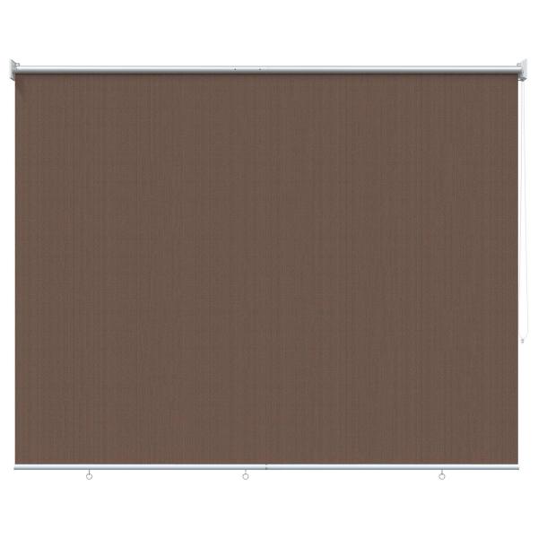 Außenrollo 90% UV-Block Taupe 200 x 140 cm HDPE