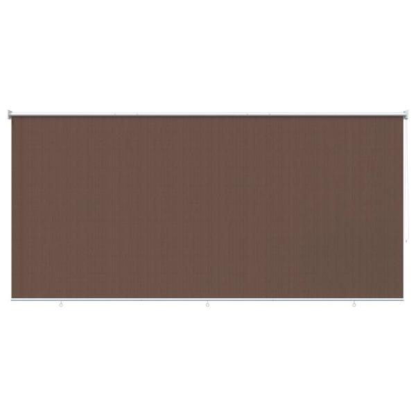 Außenrollo 90% UV-Block Taupe 240 x 140 cm HDPE
