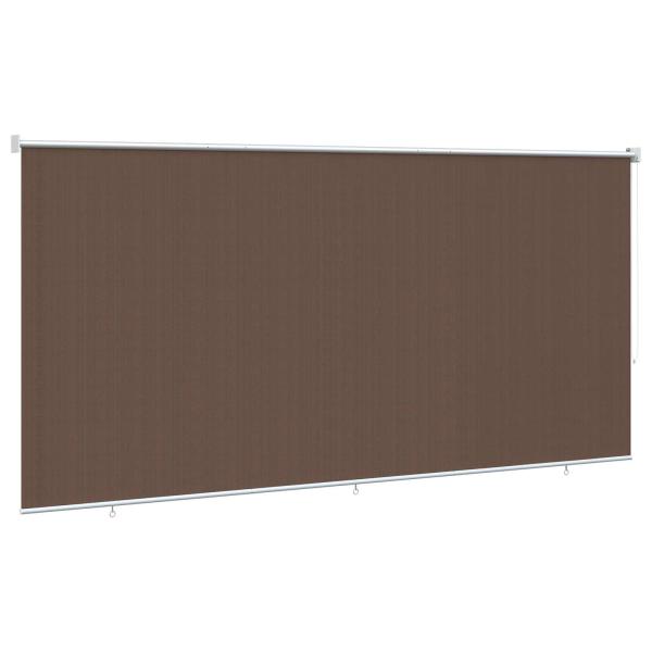 Außenrollo 90% UV-Block Taupe 240 x 140 cm HDPE