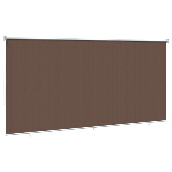 Außenrollo 90% UV-Block Taupe 240 x 140 cm HDPE