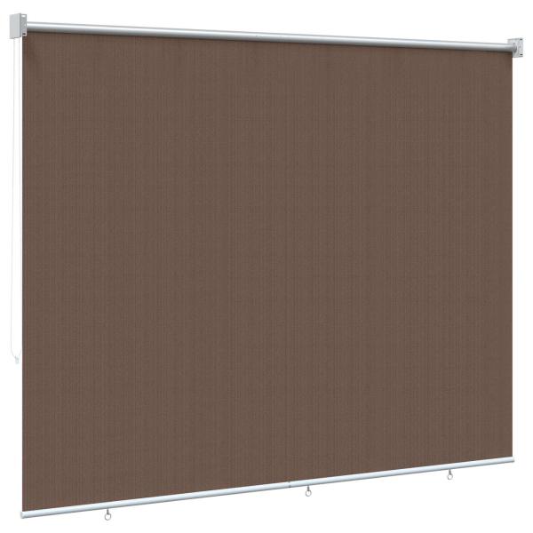 Außenrollo 90% UV-Block Taupe 140 x 230 cm HDPE
