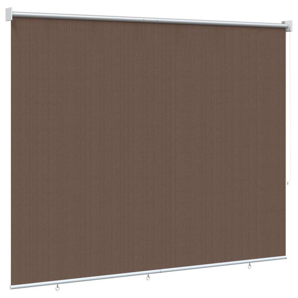 Außenrollo 90% UV-Block Taupe 140 x 230 cm HDPE