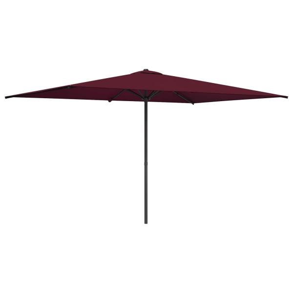Gartensonnenschirm 200 x 300 cm Polyester Rechtwinklig