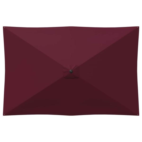 Gartensonnenschirm 200 x 300 cm Polyester Rechtwinklig