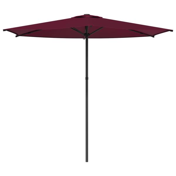 Gartensonnenschirm 270 x 270 cm Polyester Rechtwinklig