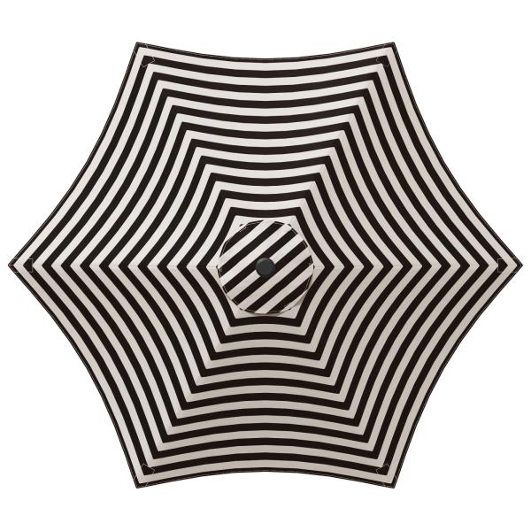 Gartensonnenschirm 270 x 270 cm Polyester Rechtwinklig