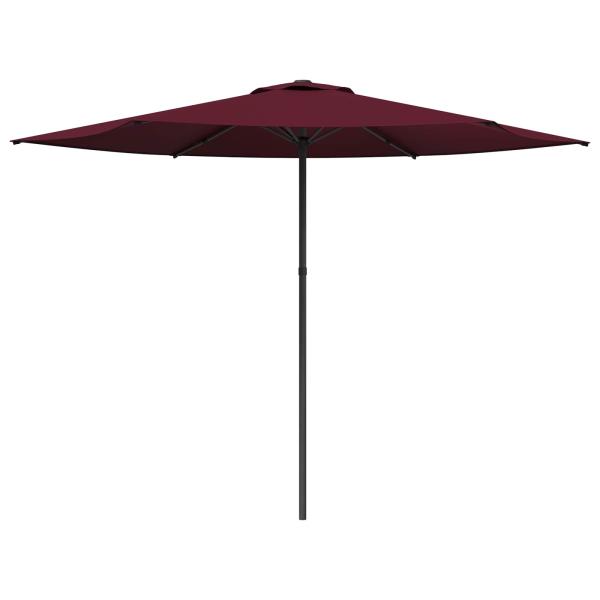 Gartensonnenschirm 300 x 300 cm Polyester Rechtwinklig
