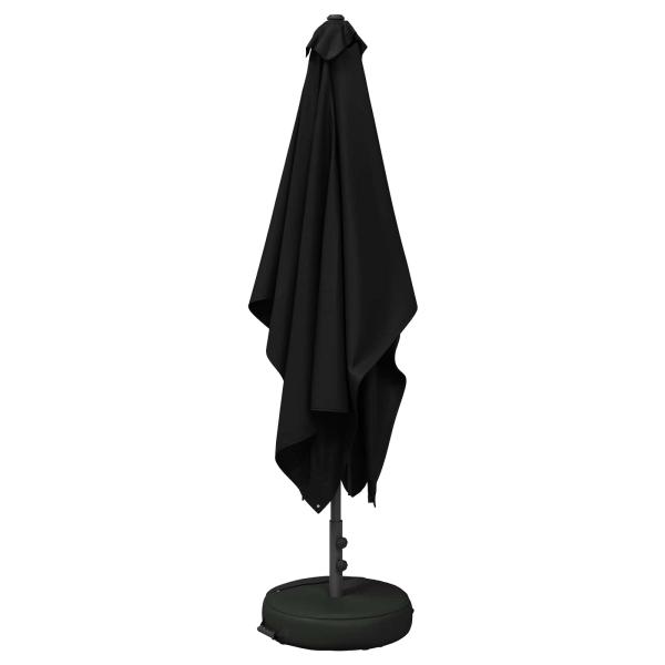 Garten-Schirm mit Fuß 200 x 300 cm Polyester Rechtwinklig