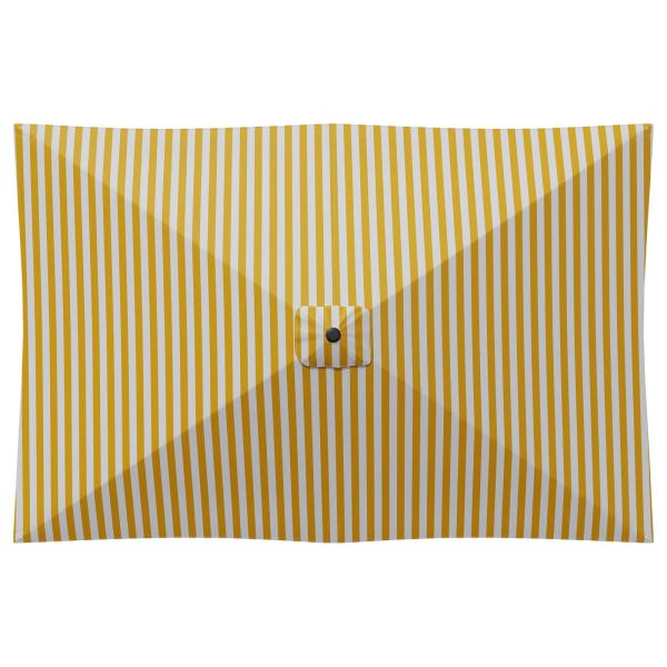 Garten-Schirm mit Fuß 200 x 300 cm Polyester Rechtwinklig