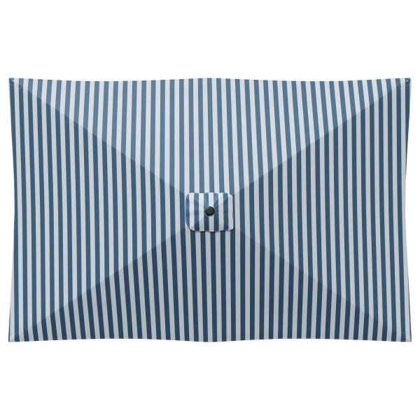 Garten-Schirm mit Fuß 200 x 300 cm Polyester Rechtwinklig
