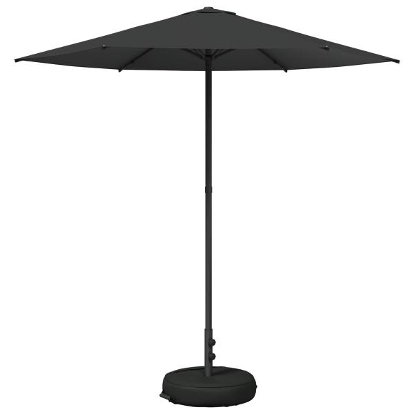 Garten-Schirm mit Fuß Rechteckig 2,3 x 2,3 m Polyester