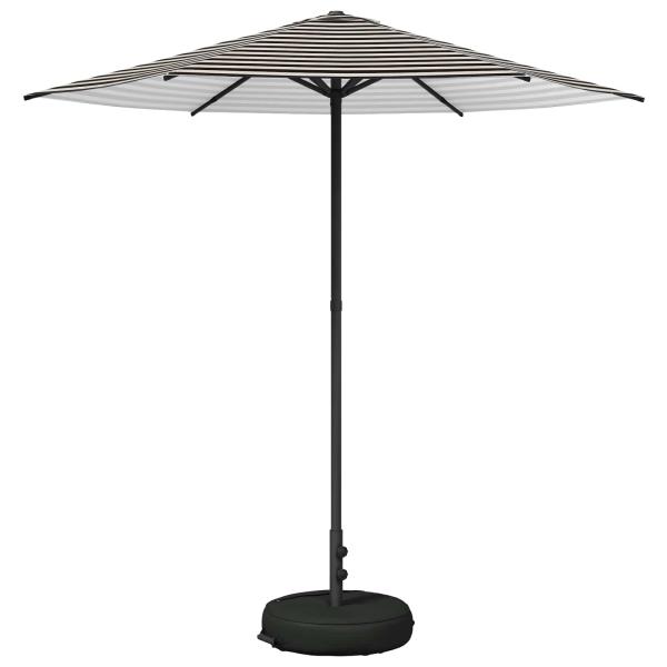 Garten-Schirm mit Fuß 230 x 230 cm Polyester Rechtwinklig