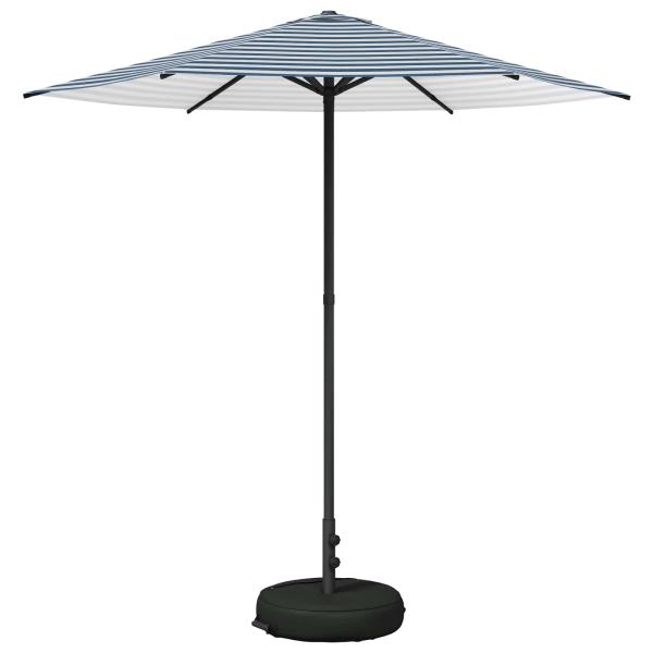 Garten-Schirm mit Fuß 230 x 230 cm Polyester Rechtwinklig