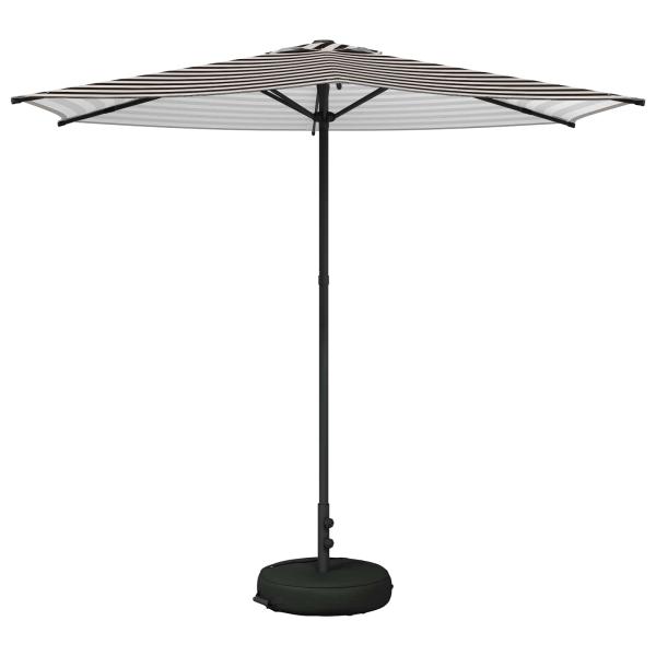 Garten-Schirm mit Fuß 270 x 270 cm Polyester Rechtwinklig