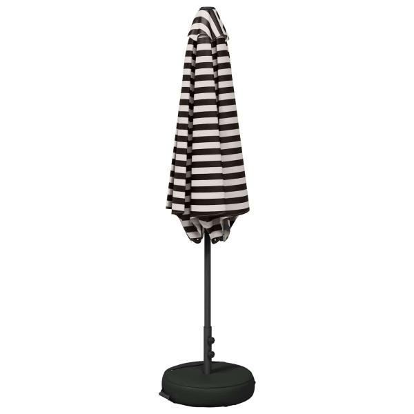 Garten-Schirm mit Fuß 270 x 270 cm Polyester Rechtwinklig