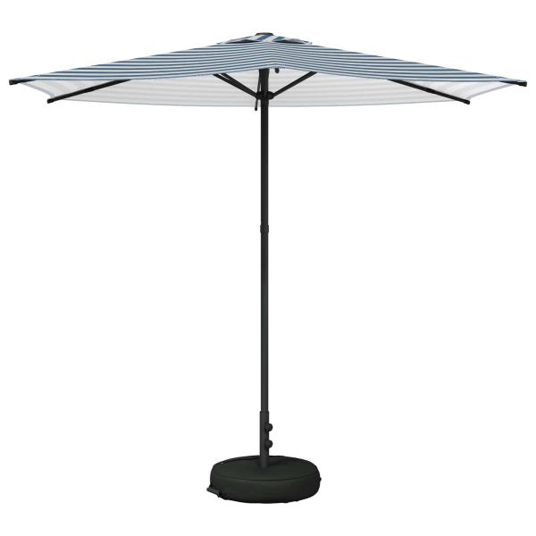 Garten-Schirm mit Fuß Rechteckig 2,7 x 2,7 m Polyester