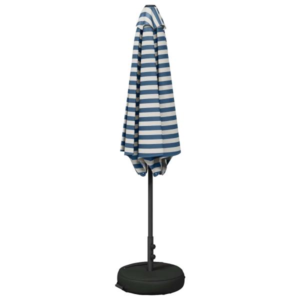 Garten-Schirm mit Fuß Rechteckig 2,7 x 2,7 m Polyester