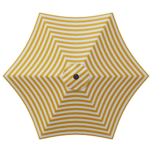 Garten-Schirm mit Fuß 300 x 300 cm Polyester Rechtwinklig