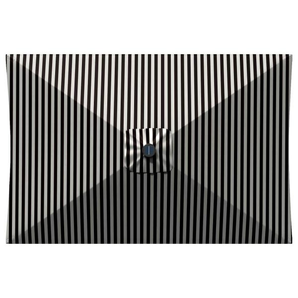 Gartenparasol mit LED-Lichtern und Sockel 200 x 300 cm