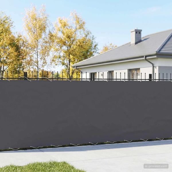 ARDEBO.de - Balkon Sichtschutz 180 x 400 cm Stoff mit PU-Beschichtung