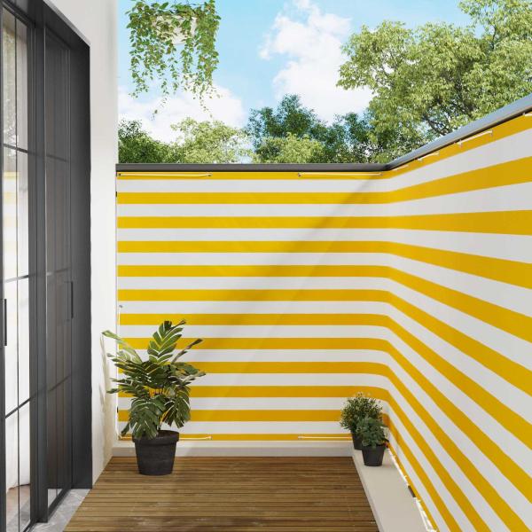 ARDEBO.de - Balkon Sichtschutz 150 x 300 cm Stoff mit PU-Beschichtung