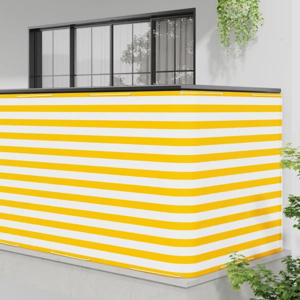 Balkon Sichtschutz 150 x 800 cm Stoff mit PU-Beschichtung