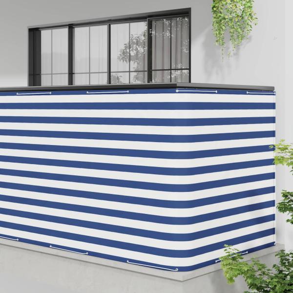 Balkon Sichtschutz 150 x 700 cm Stoff mit PU-Beschichtung