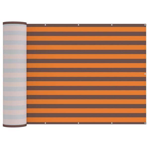 Balkon Sichtschutz 150 x 400 cm Stoff mit PU-Beschichtung