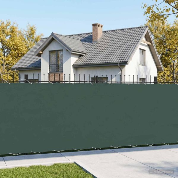 Balkon Sichtschutz 150 x 200 cm Stoff mit PU-Beschichtung