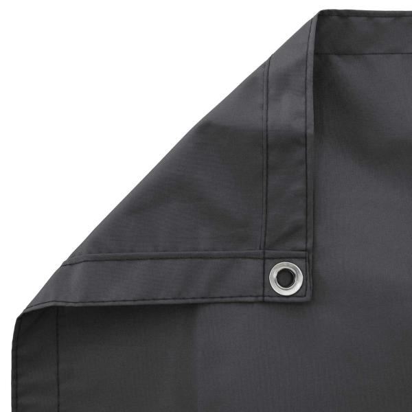 Balkon Sichtschutz 150 x 400 cm Stoff mit PU-Beschichtung