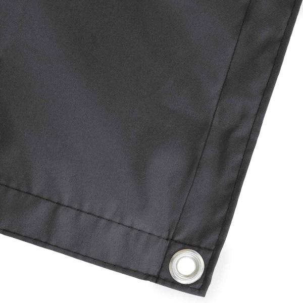 Balkon Sichtschutz 200 x 400 cm Stoff mit PU-Beschichtung