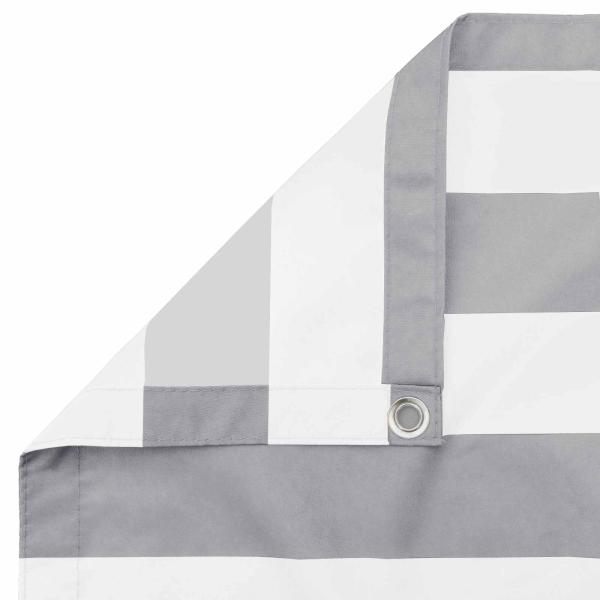 Balkon Sichtschutz 200 x 200 cm Stoff mit PU-Beschichtung