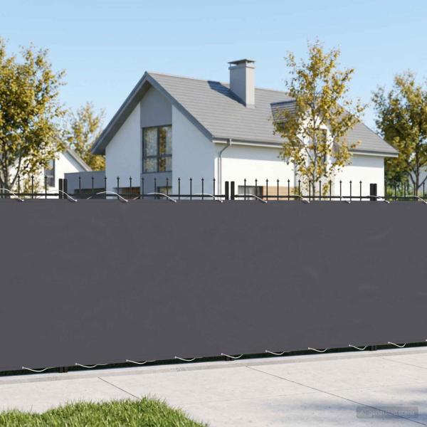Balkon-Sichtschutz 1,2 x 15 m Stoff mit PU-Beschichtung